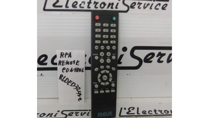 RCA RLDED3258-C remote control